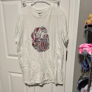 Comfort Colors White Santa Graphic Tee